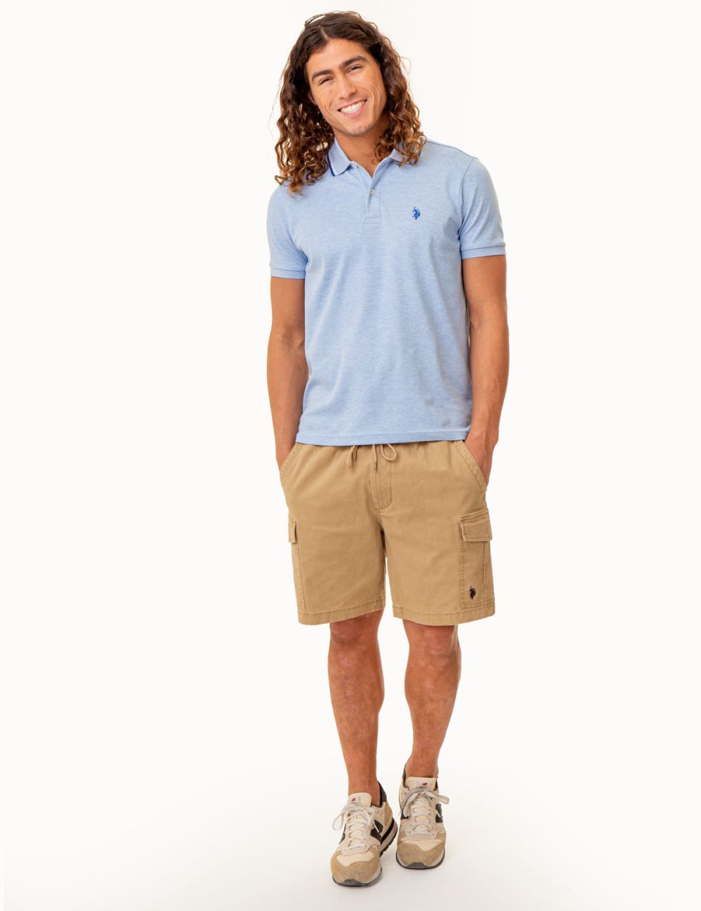 SLIM FIT SOLID INTERLOCK POLO SHIRT - Image 23