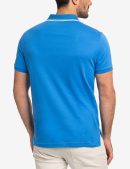 SLIM FIT TIPPED INTERLOCK POLO SHIRT