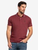 SLIM FIT TIPPED INTERLOCK POLO SHIRT