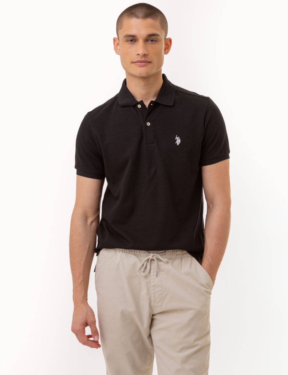 SLIM FIT SOLID PIQUE POLO SHIRT - Image 17