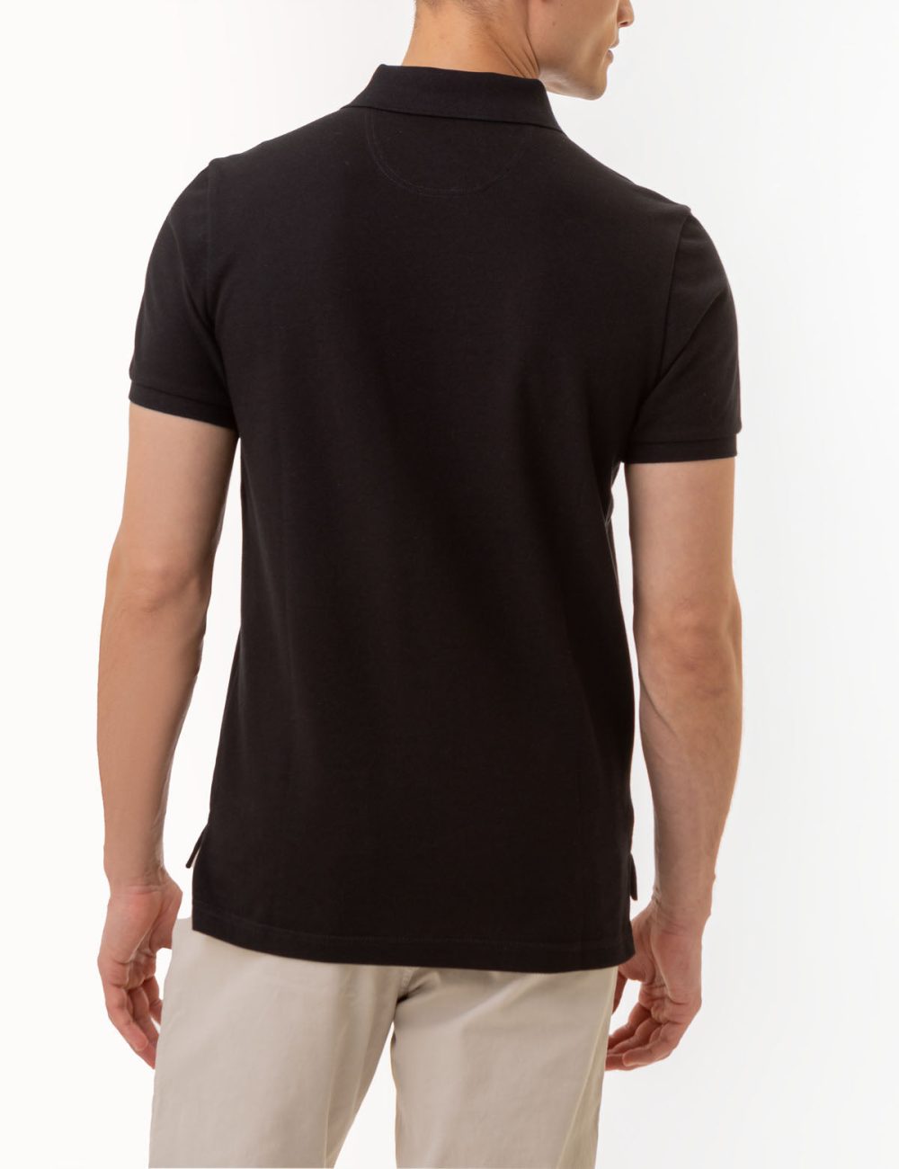 SLIM FIT SOLID PIQUE POLO SHIRT - Image 19