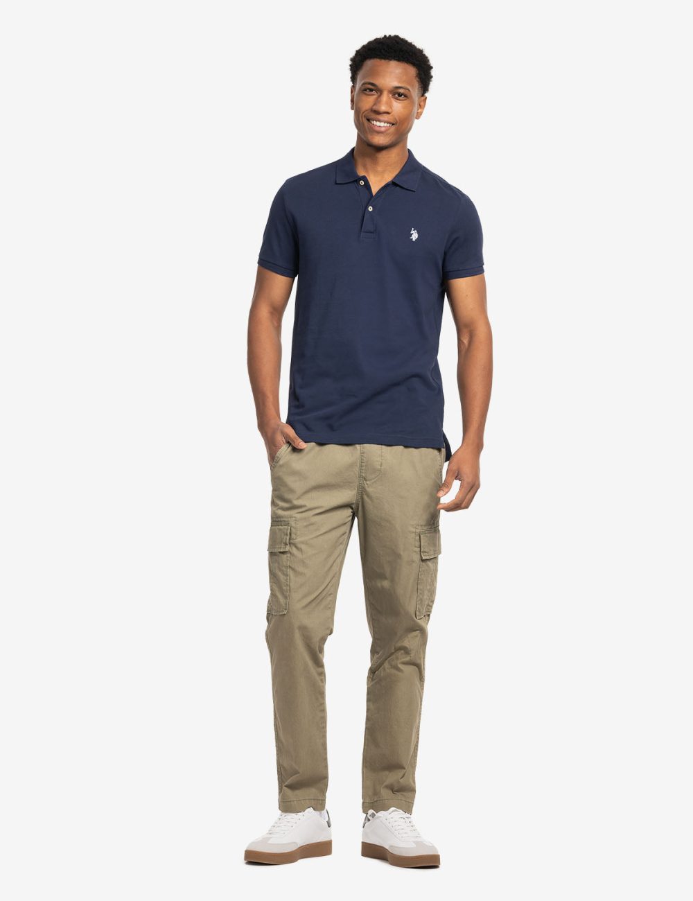 SLIM FIT SOLID PIQUE POLO SHIRT - Image 6