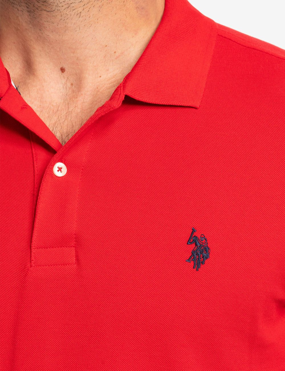 SLIM FIT SOLID PIQUE POLO SHIRT - Image 3