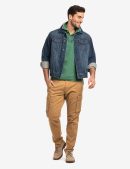 SLIM FIT TIPPED INTERLOCK POLO SHIRT
