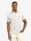 SLIM FIT TIPPED INTERLOCK POLO SHIRT