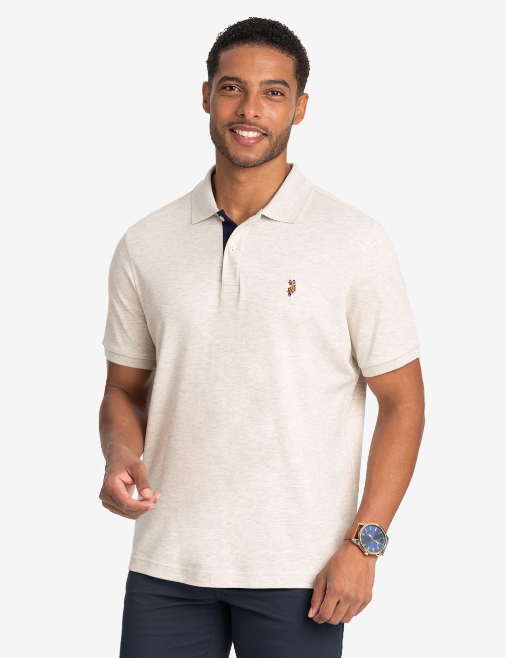 MULTI COLOR LOGO INTERLOCK POLO SHIRT - Image 17