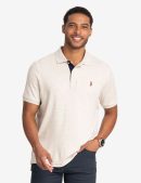 MULTI COLOR LOGO INTERLOCK POLO SHIRT