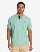 MULTI COLOR LOGO INTERLOCK POLO SHIRT