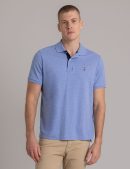 MULTI COLOR LOGO INTERLOCK POLO SHIRT