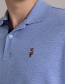 MULTI COLOR LOGO INTERLOCK POLO SHIRT