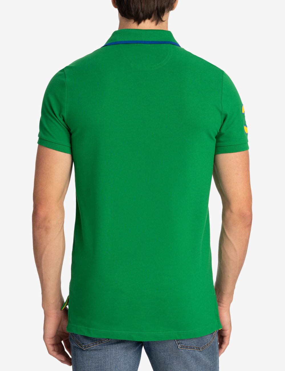 SLIM FIT BIG LOGO MULTI-TONAL POLO SHIRT - Image 12