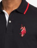 SLIM FIT BIG LOGO MULTI-TONAL POLO SHIRT