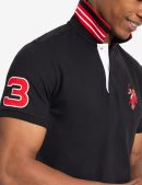 SLIM FIT BIG LOGO MULTI-TONAL POLO SHIRT