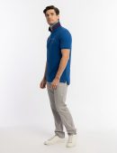 SLIM FIT BIG LOGO MULTI-TONAL POLO SHIRT