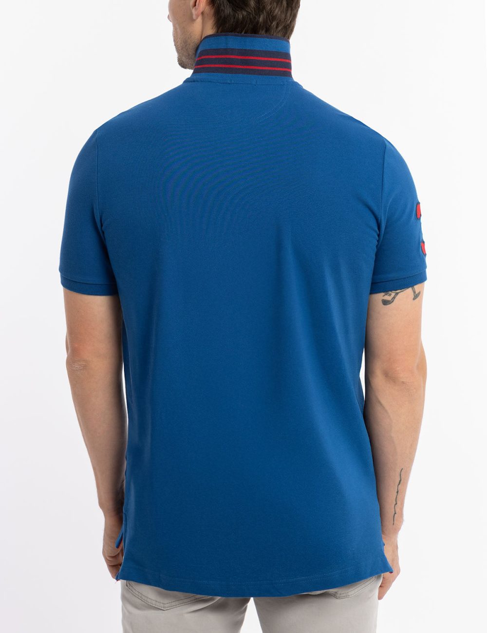 SLIM FIT BIG LOGO MULTI-TONAL POLO SHIRT - Image 18