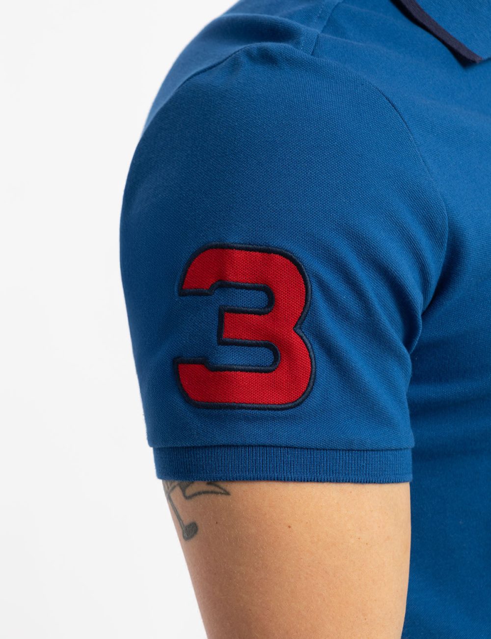 SLIM FIT BIG LOGO MULTI-TONAL POLO SHIRT - Image 14