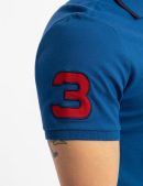 SLIM FIT BIG LOGO MULTI-TONAL POLO SHIRT