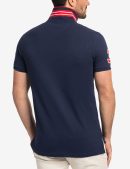SLIM FIT BIG LOGO MULTI-TONAL POLO SHIRT