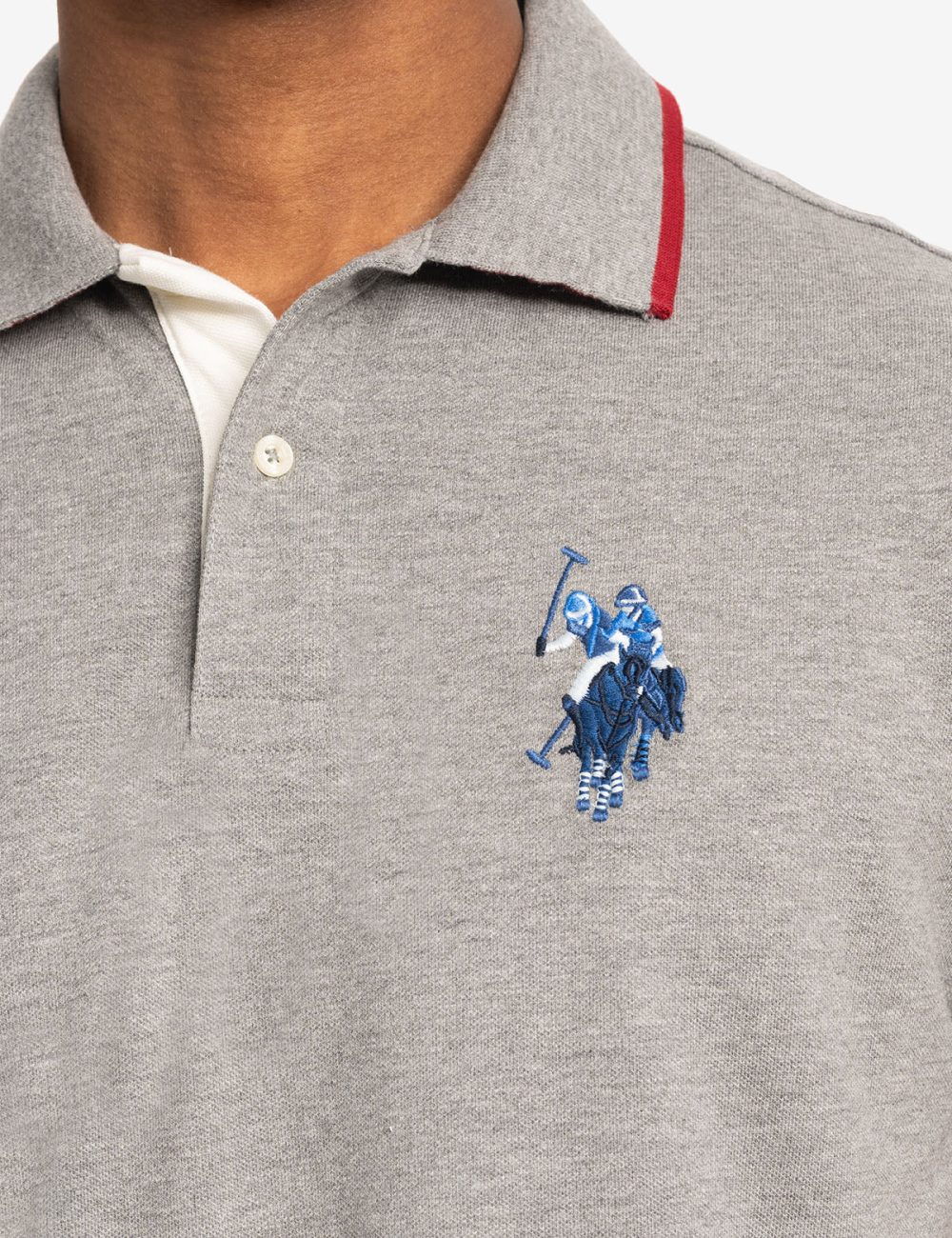 SLIM FIT BIG LOGO MULTI-TONAL POLO SHIRT - Image 19