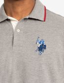 SLIM FIT BIG LOGO MULTI-TONAL POLO SHIRT