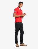SLIM FIT BIG LOGO MULTI-TONAL POLO SHIRT