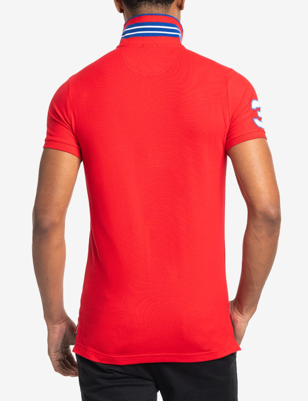 SLIM FIT BIG LOGO MULTI-TONAL POLO SHIRT - Image 25