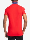 SLIM FIT BIG LOGO MULTI-TONAL POLO SHIRT