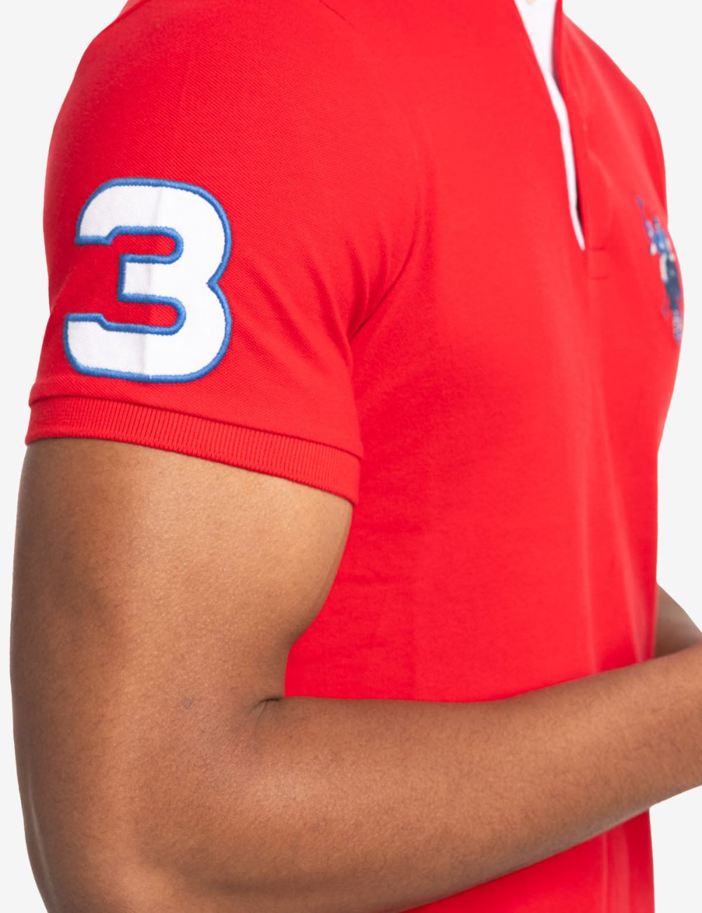 SLIM FIT BIG LOGO MULTI-TONAL POLO SHIRT - Image 26