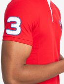 SLIM FIT BIG LOGO MULTI-TONAL POLO SHIRT