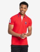 SLIM FIT BIG LOGO MULTI-TONAL POLO SHIRT