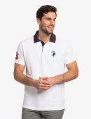SLIM FIT BIG LOGO MULTI-TONAL POLO SHIRT