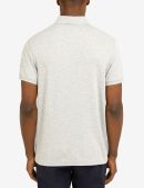 SOLID INTERLOCK POLO SHIRT WITH WOVEN TRIM