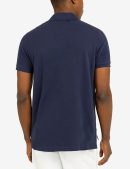 FLAG PIQUE POLO SHIRT WITH UNDER COLLAR DETAIL