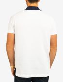 FLAG PIQUE POLO SHIRT WITH UNDER COLLAR DETAIL