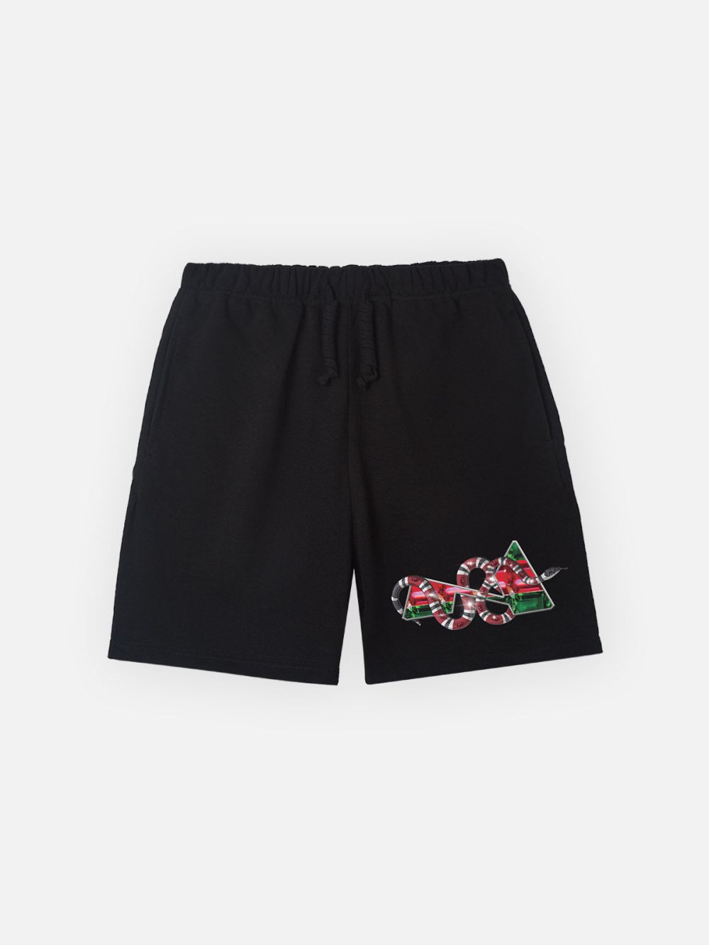Diamond Coral Snake Noissey Logo Print 320g Shorts