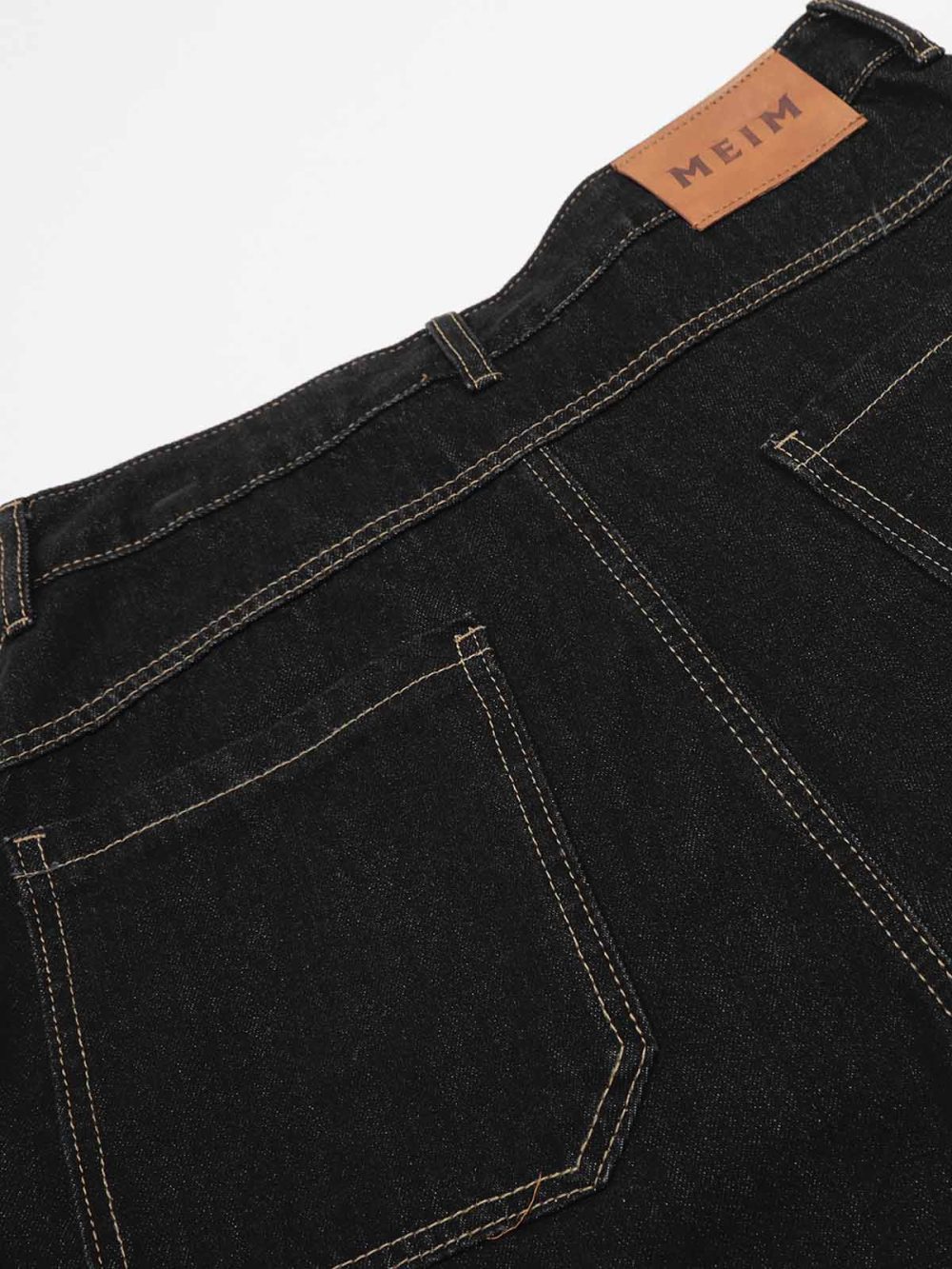 Pocket Straight-leg Mid-rise Jeans - Image 9