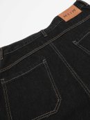 Pocket Straight-leg Mid-rise Jeans