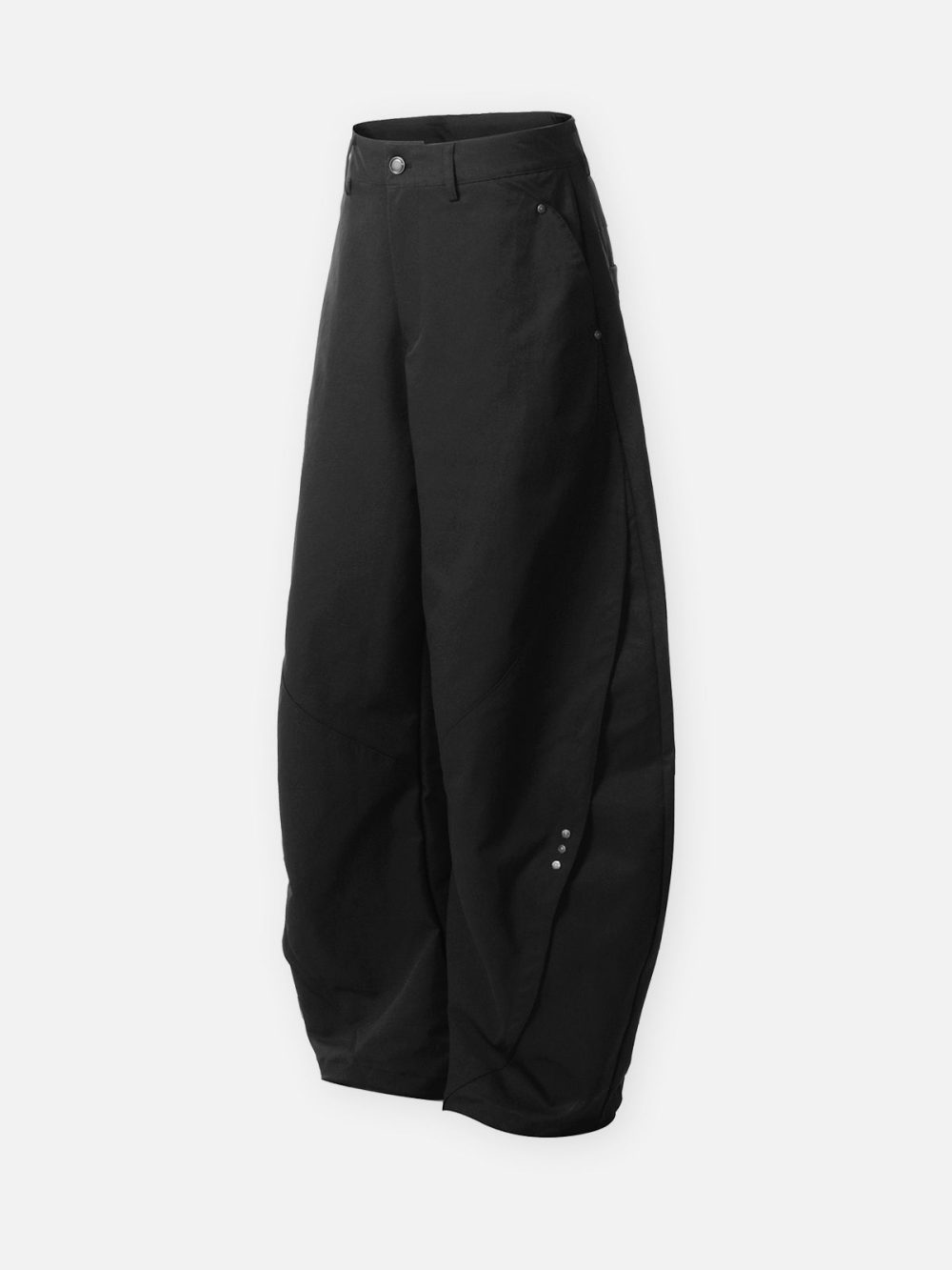 Vintage Silhouette Scimitar-Cut Wide-Leg Jeans - Image 5