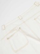 High-Street Design Curved-Leg Pants