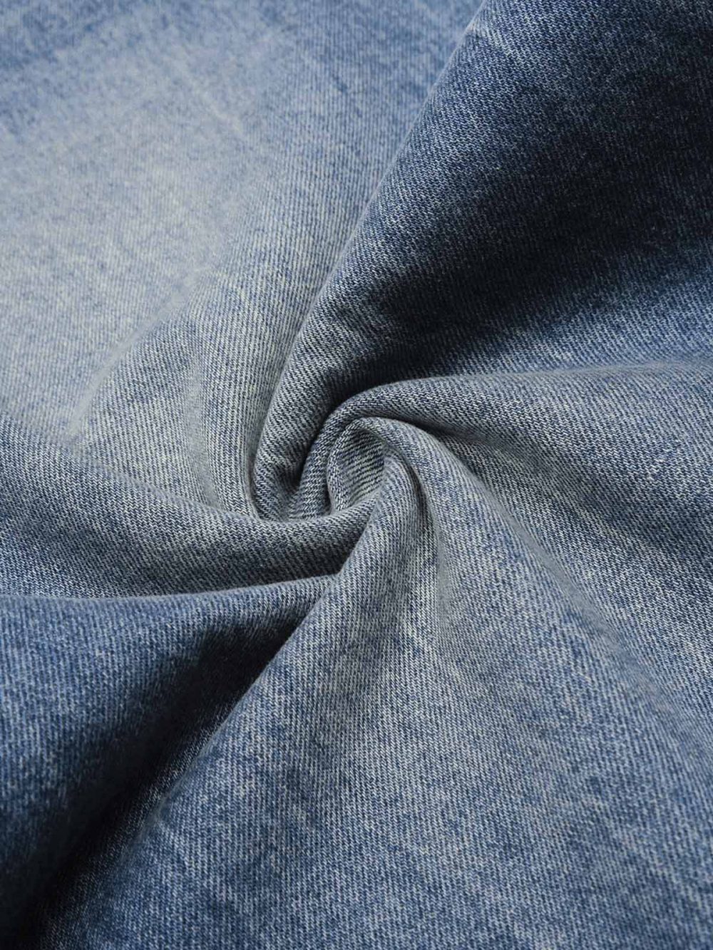 Blue Straight-leg Center-crease Jeans - Image 8