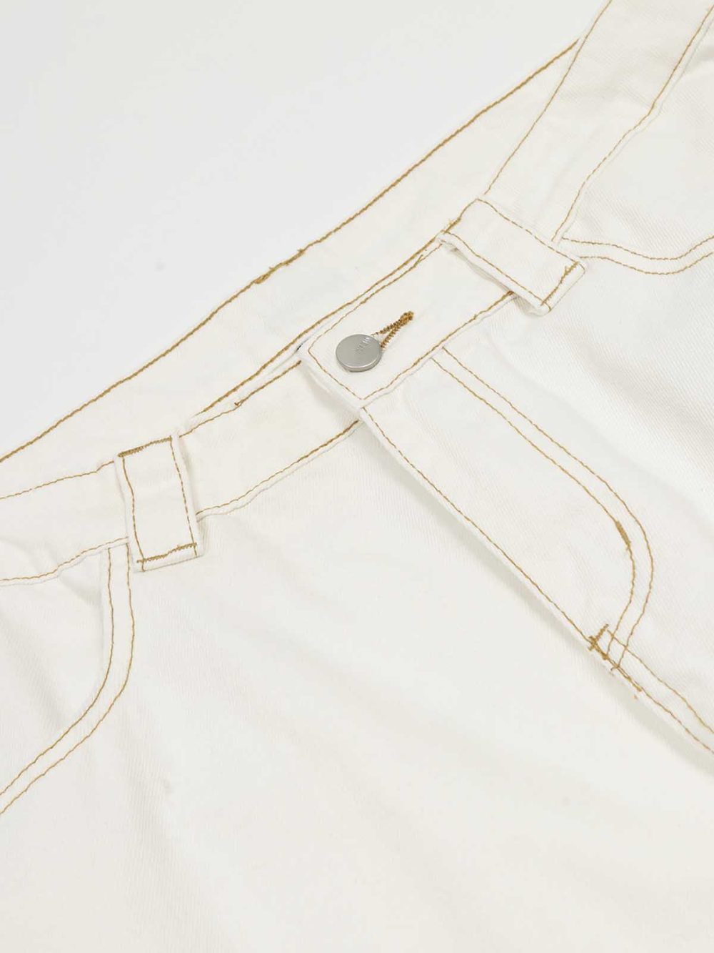 High-Street Design Curved-Leg Pants - Image 5