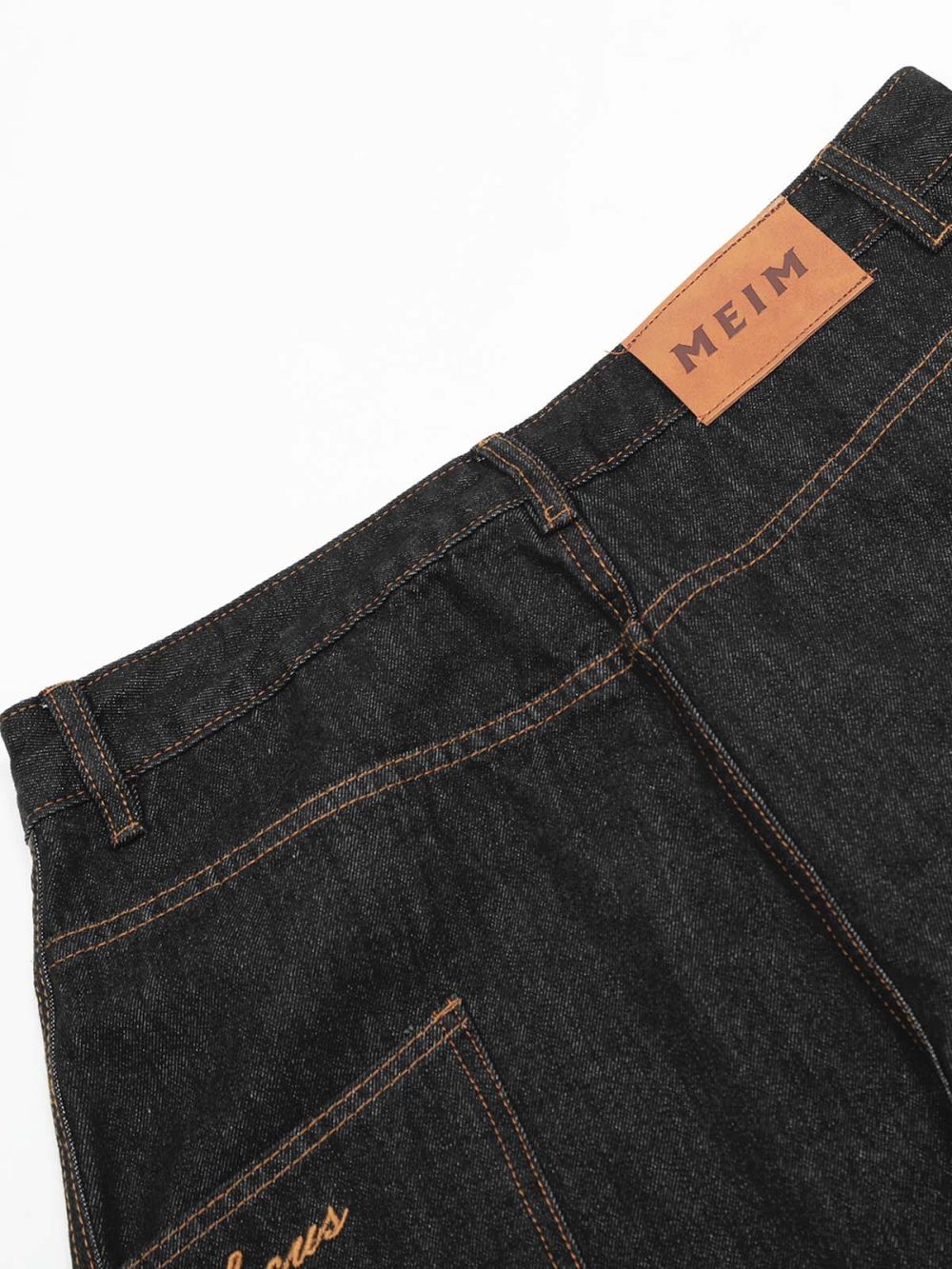 Vintage Deconstructed Big Pocket Jeans - Image 6