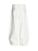 High-Street Design Curved-Leg Pants