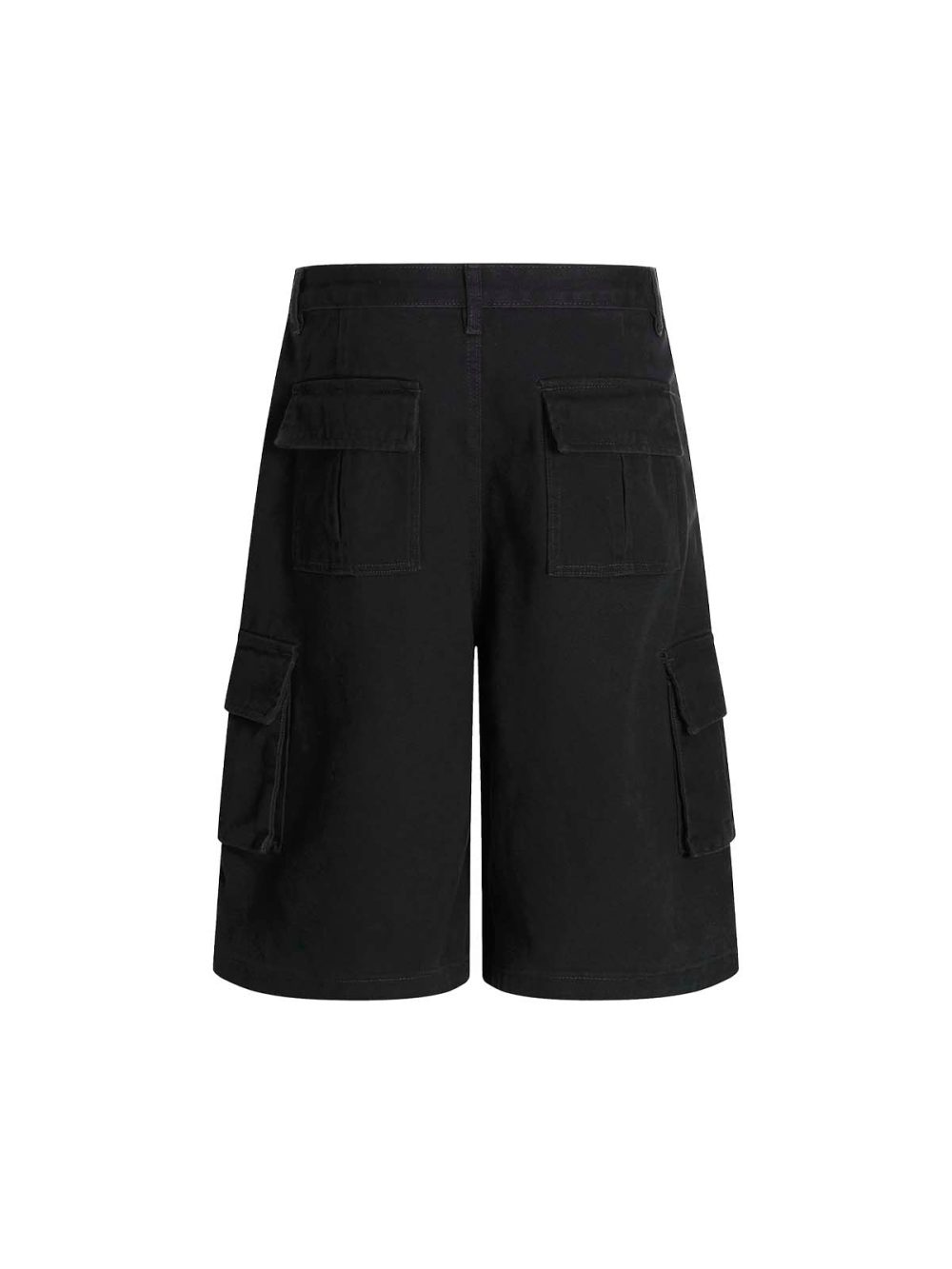 Tassel-Tie Cargo Shorts Jeans - Image 9