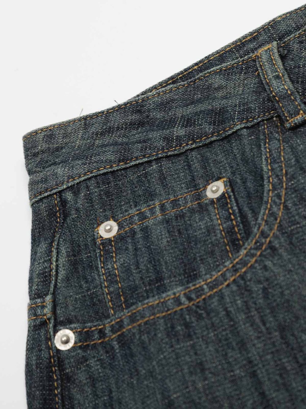 Jacquard Straight-leg Mid-rise Jeans - Image 5
