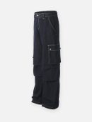 Stylish Streetwear Multi-Pocket Jeans