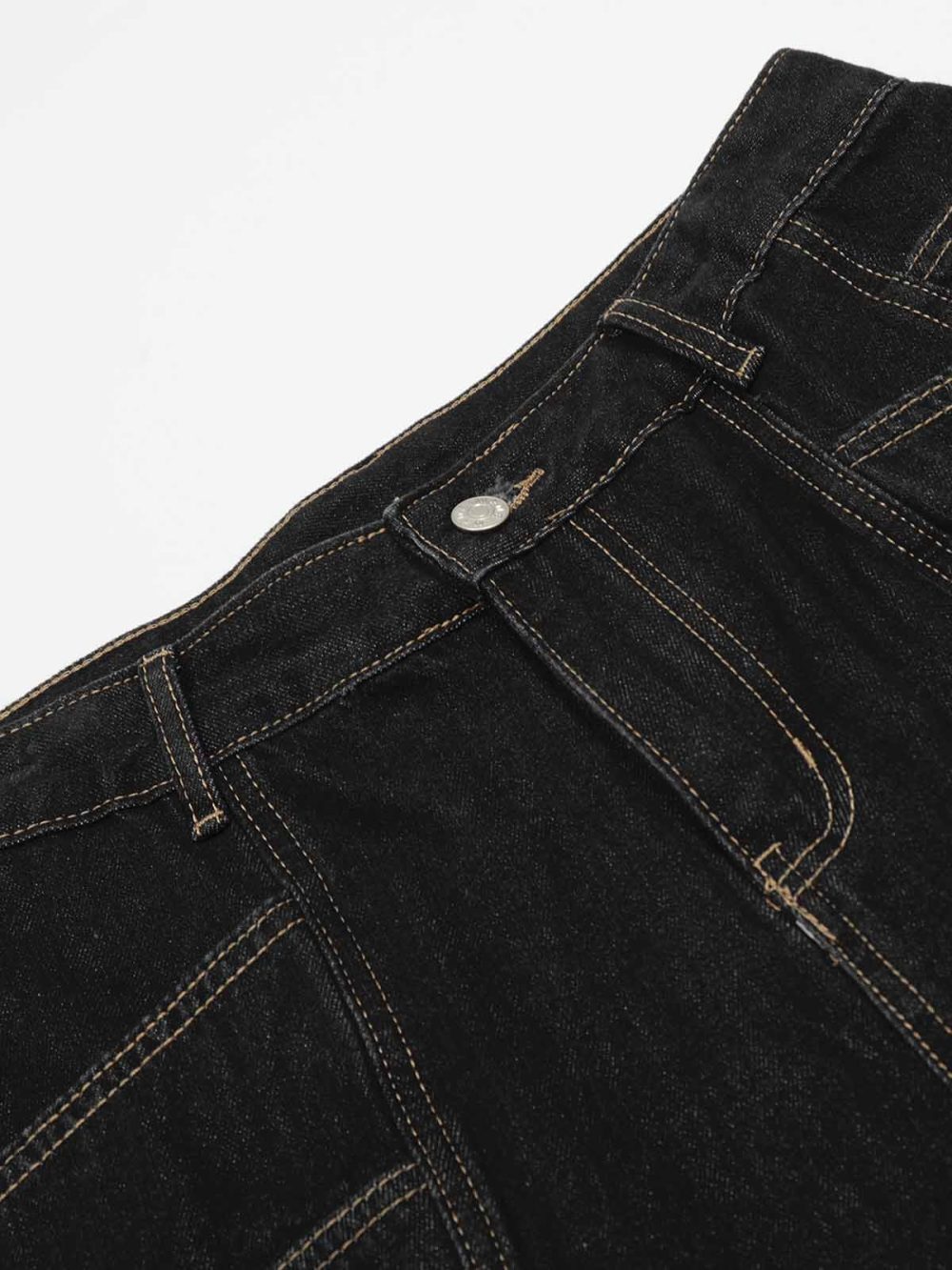 Pocket Straight-leg Mid-rise Jeans - Image 7