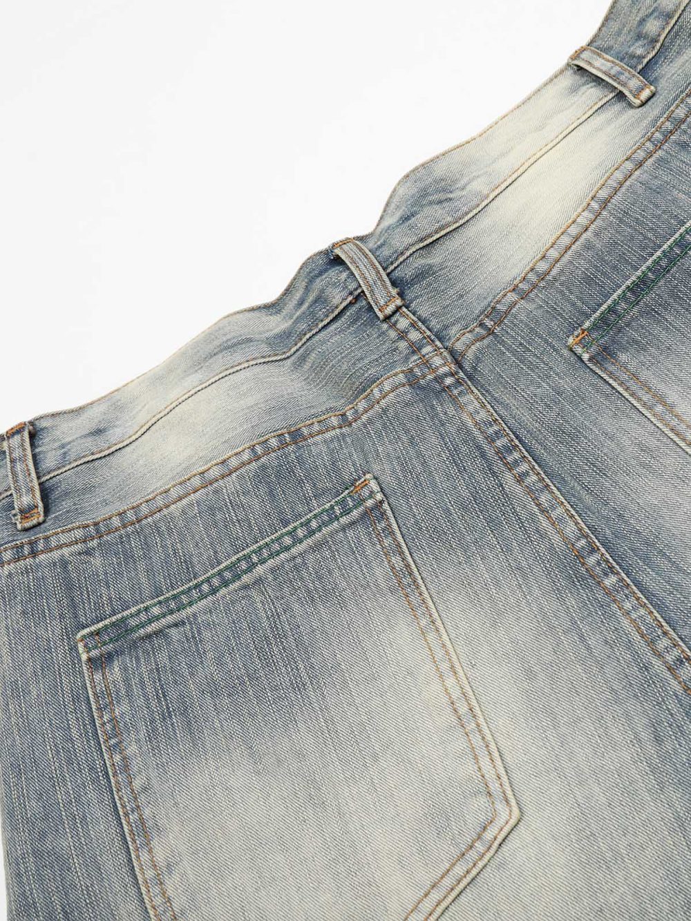 Gradient Machete-Cut Capri Jeans - Image 7