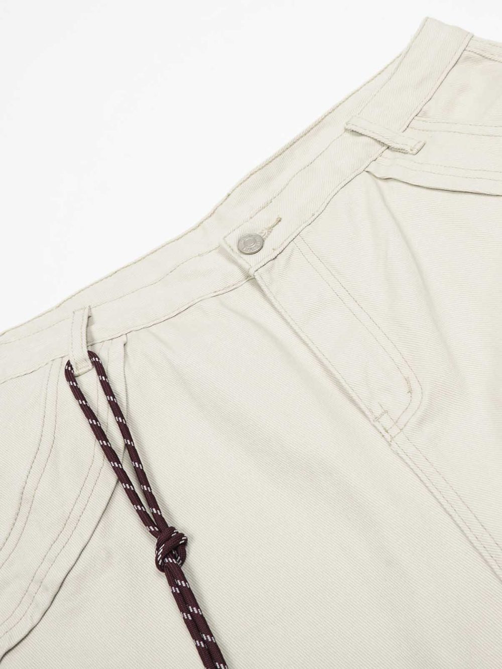 Tassel-Tie Cargo Shorts Jeans - Image 6