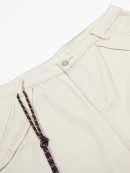 Tassel-Tie Cargo Shorts Jeans